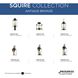 Marissa 3 Light 10 inch Antique Bronze Outdoor Hanging Lantern